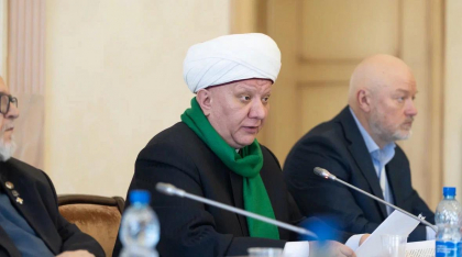Доклад главы Духовного собрания мусульман России, муфтия Москвы Альбира хазрата Крганова на Всероссийской  научно-практической  конференции «Мусульмане и защита Отечества: исторический подвиг и современные вызовы»