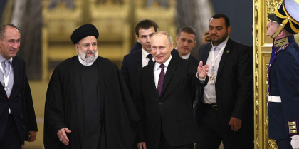 В Кремле состоялись переговоры Владимира Путина с президентом Ирана Эбрахимом Раиси