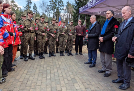 В рамках Межконфессионального патриотического клуба «Мы служим тебе, Россия!» состоялась патриотическая акция